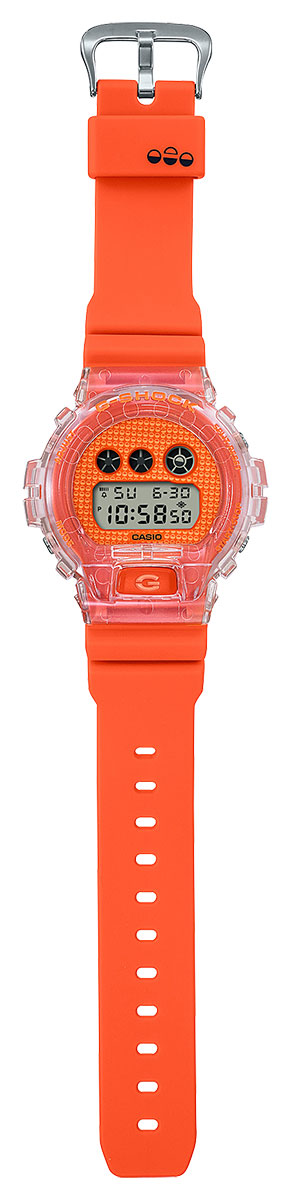 Casio G-Shock DW-6900GL-4ER Orologio Uomo Digitale, Resistente, Colore Rosso/Grigio