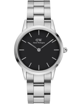 Daniel Wellington Iconic Link 32 Silver Black DW00100206