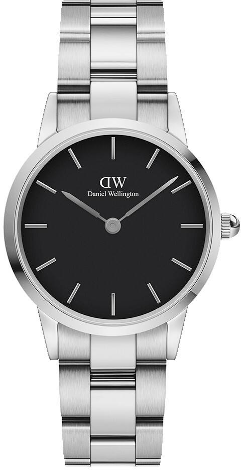 Daniel Wellington Iconic Link 28 Silver Black DW00100208