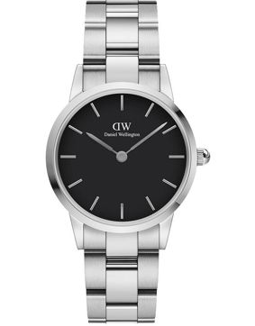 Daniel Wellington Iconic Link 28 Silver Black DW00100208