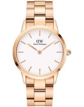 Daniel Wellington Iconic Link 36 Rose Gold White DW00100209