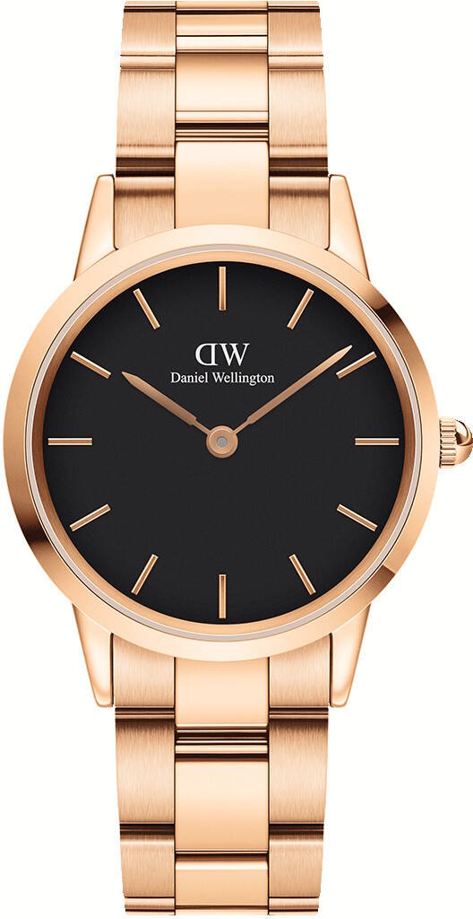 Daniel Wellington Iconic Link 32 Rose Gold Black DW00100212
