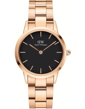 Daniel Wellington Iconic Link 32 Rose Gold Black DW00100212