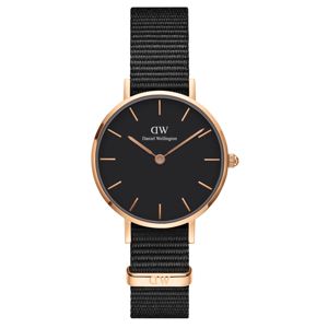Daniel Wellington Petite Cornwall Rose Black 28mm DW00100247 main product photo