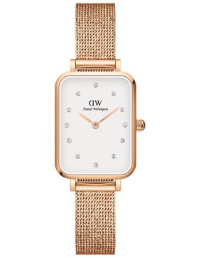 Daniel Wellington Quadro Pressed Melrose Lumine Rose Gold White DW00100527