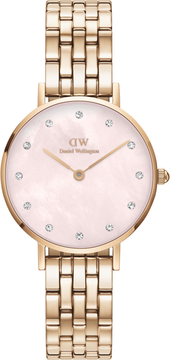 Daniel Wellington Petite Lumine 5-Link Melrose Pink DW00100617
