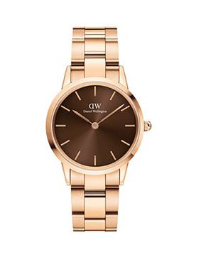 Daniel Wellington Iconic Link Amber 32 mm Rose Gold DW00100462