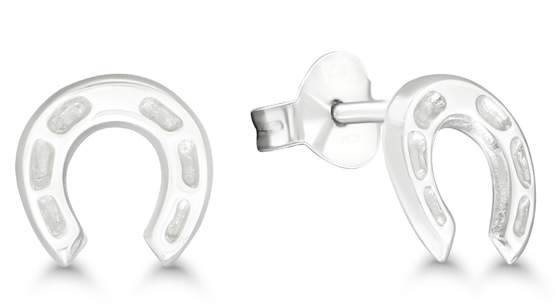 Hopeakorvakorut Hevosenkenkä E-1725