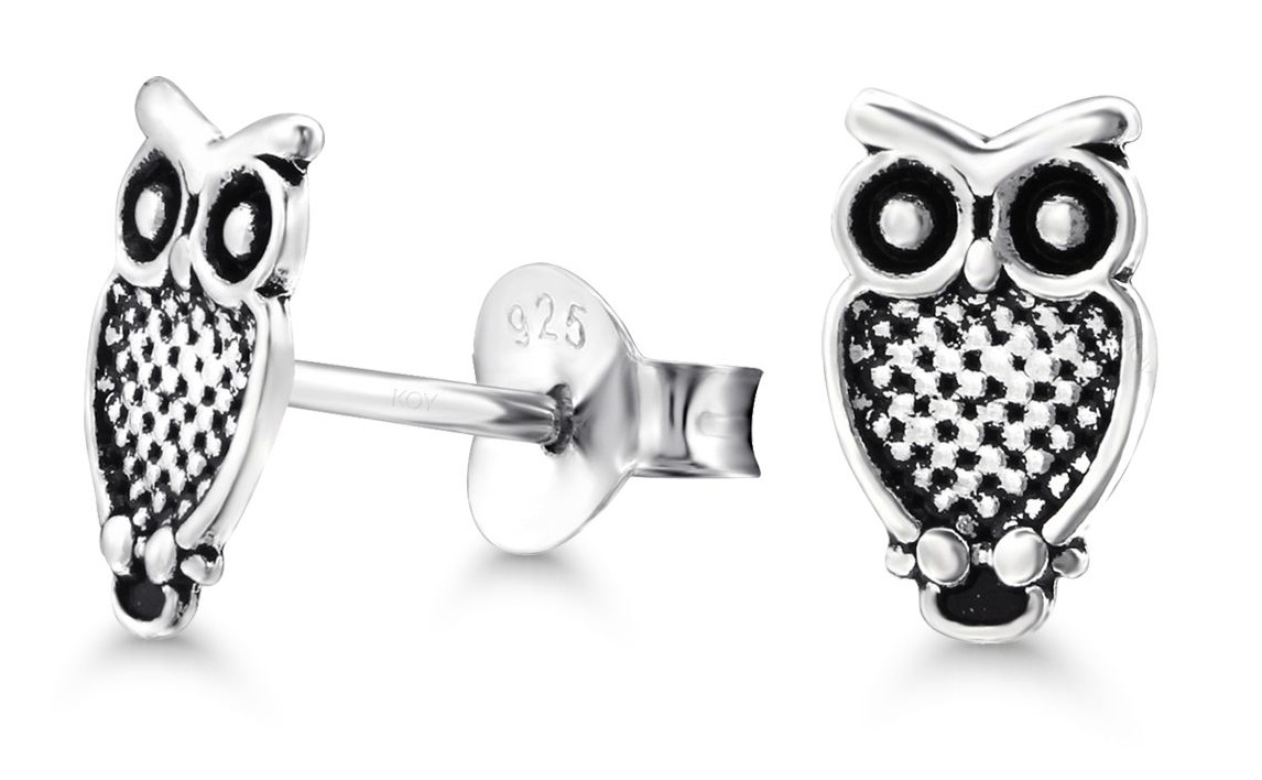 Hopeakorvakorut pöllö E-2460