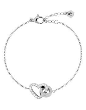 Edblad Eternal Heart Bracelet Steel sydänrannekoru 125911