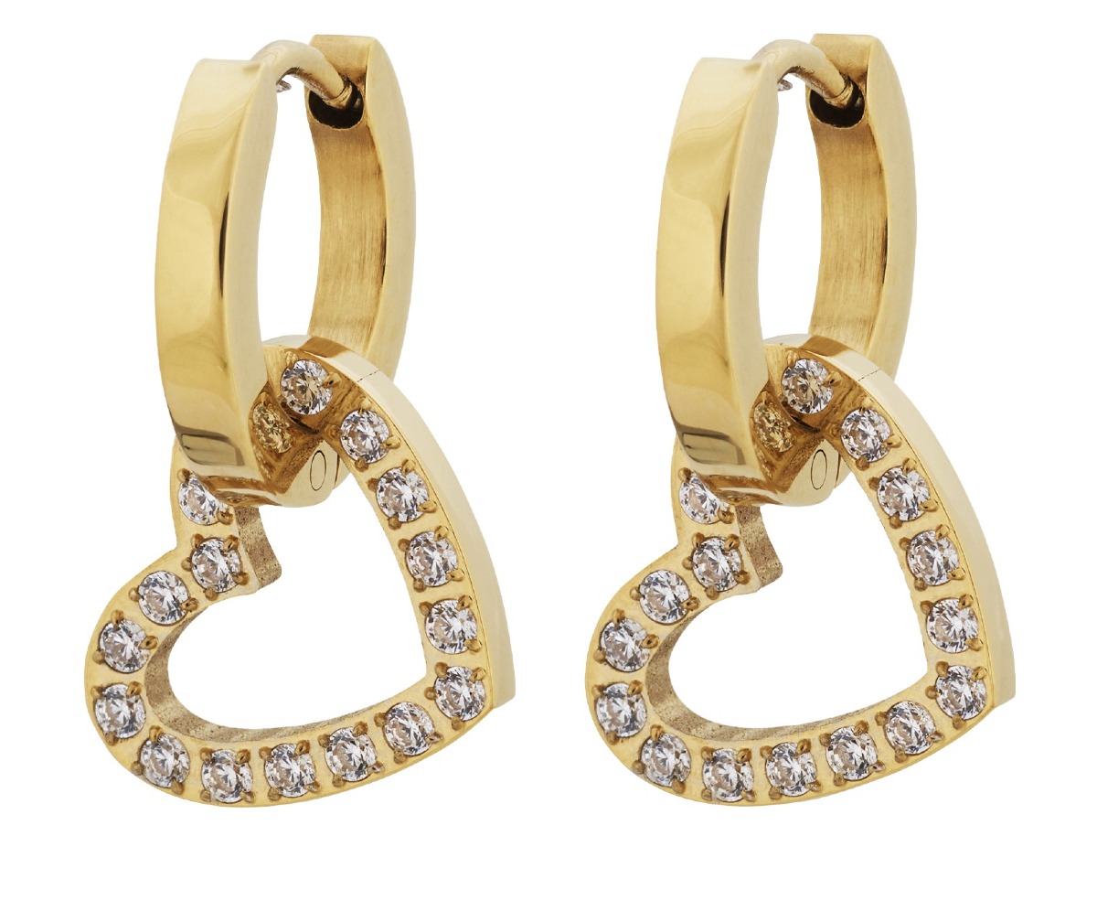Edblad Eternal Heart Earrings Gold sydänkorvakorut 125907