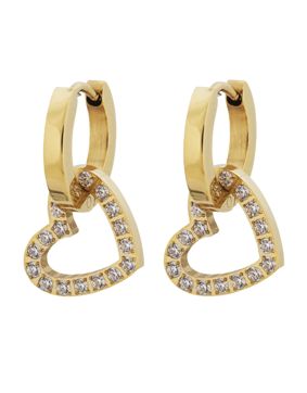 Edblad Eternal Heart Earrings Gold sydänkorvakorut 125907