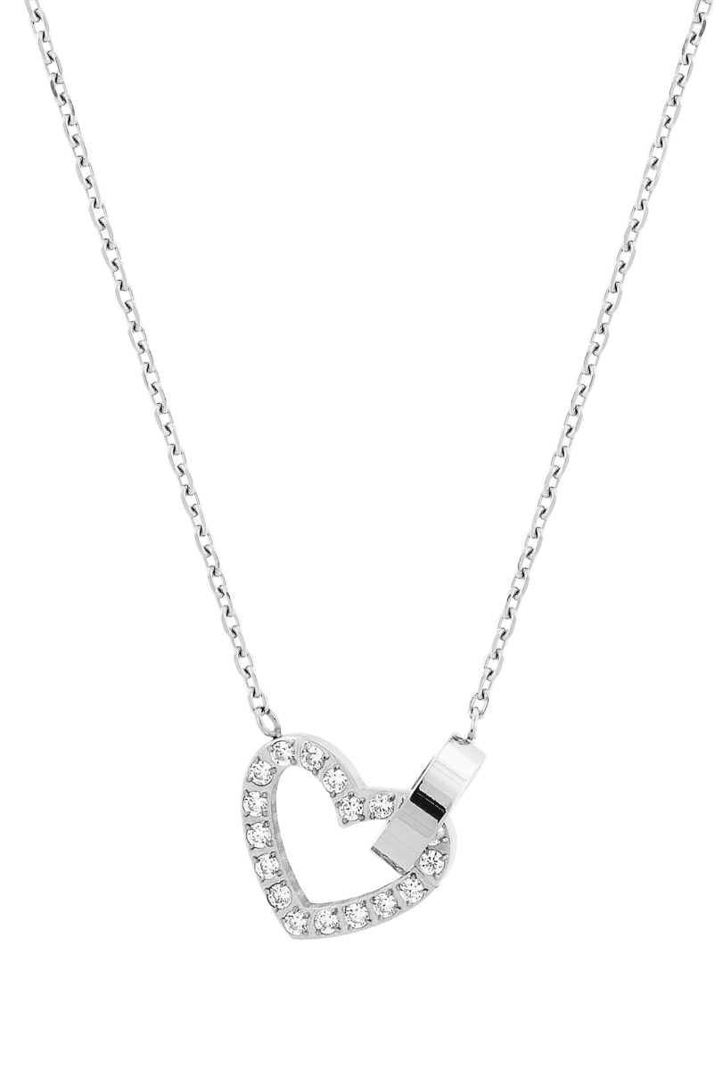 Edblad Eternal Heart Necklace Steel sydänkaulakoru 125914