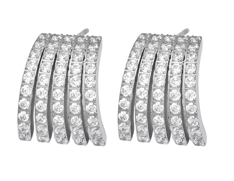 Edblad Glow Festive Studs  M Steel korvakorut 122840