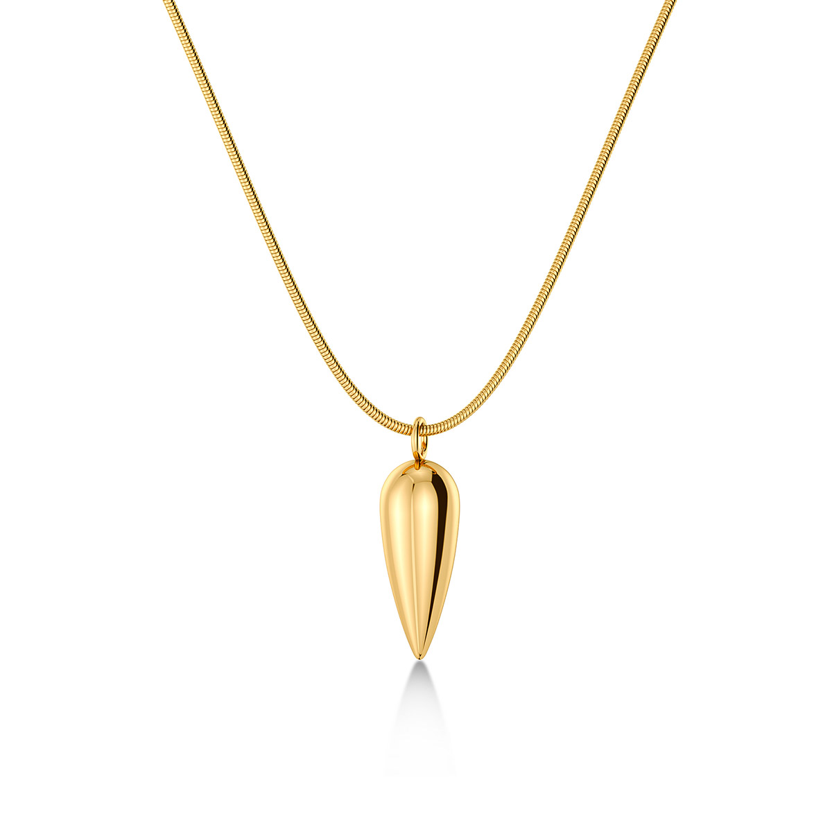 Edblad Peak Spike kaulakoru Gold 131952