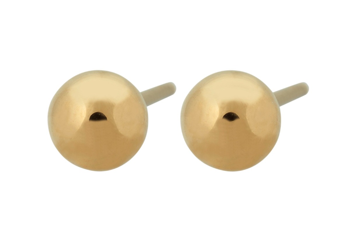 Edblad Plain Studs M Gold nappikorvakorut 126143
