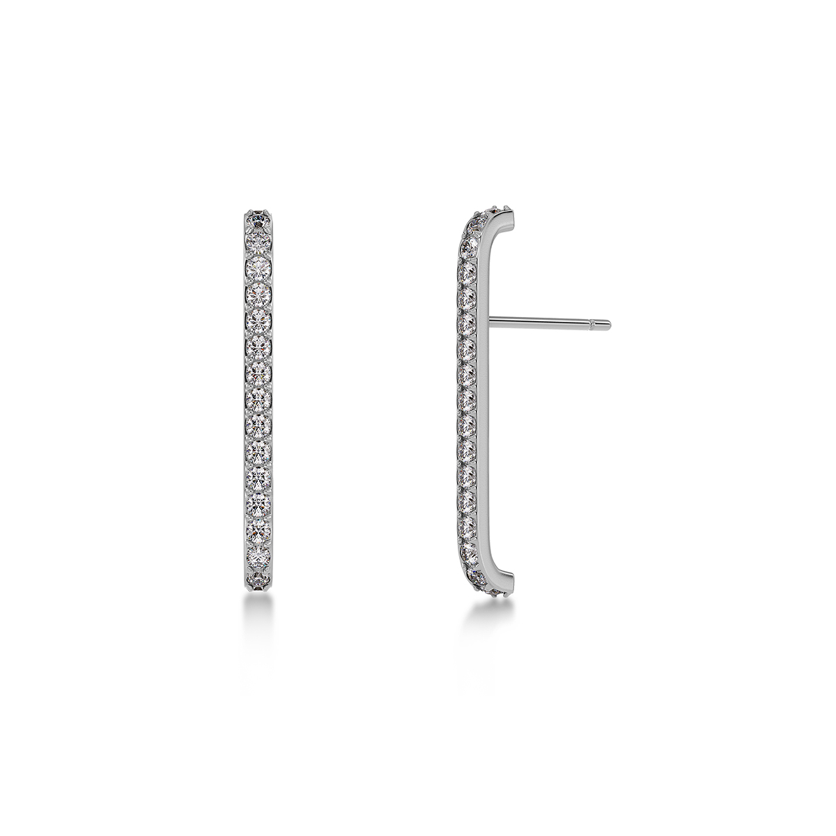 Edblad Plié Lobe Studs Steel korvakorut 129462