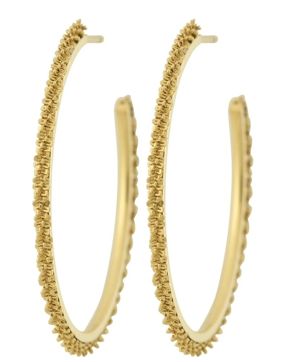 Edblad Tinsel Thin korvarenkaat M Gold 125245