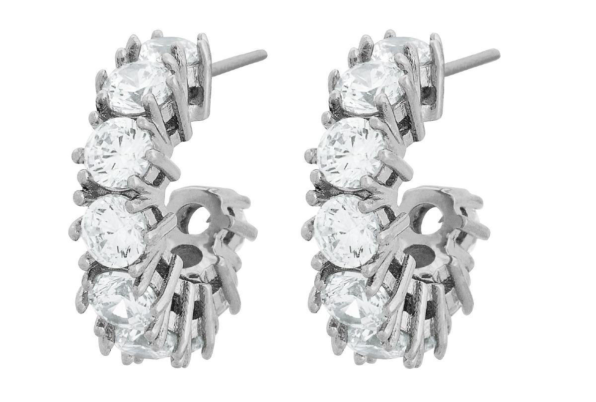 Edblad Trinity Creoles Steel korvarenkaat 126068