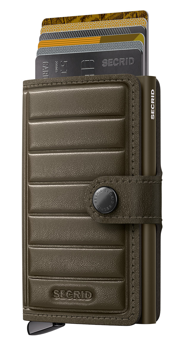 Secrid Miniwallet Emboss Lines Cedar+