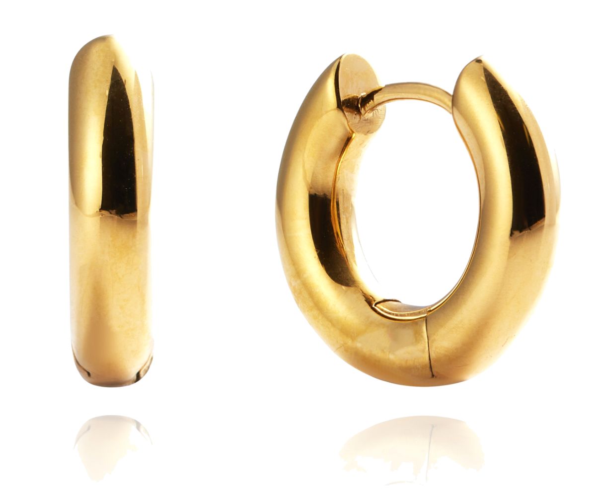 Mockberg Everyday korvarenkaat kullanväriset MO285