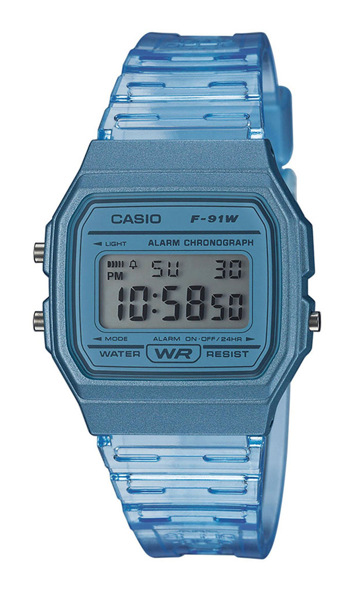 Casio Skeleton F-91WS-2EF