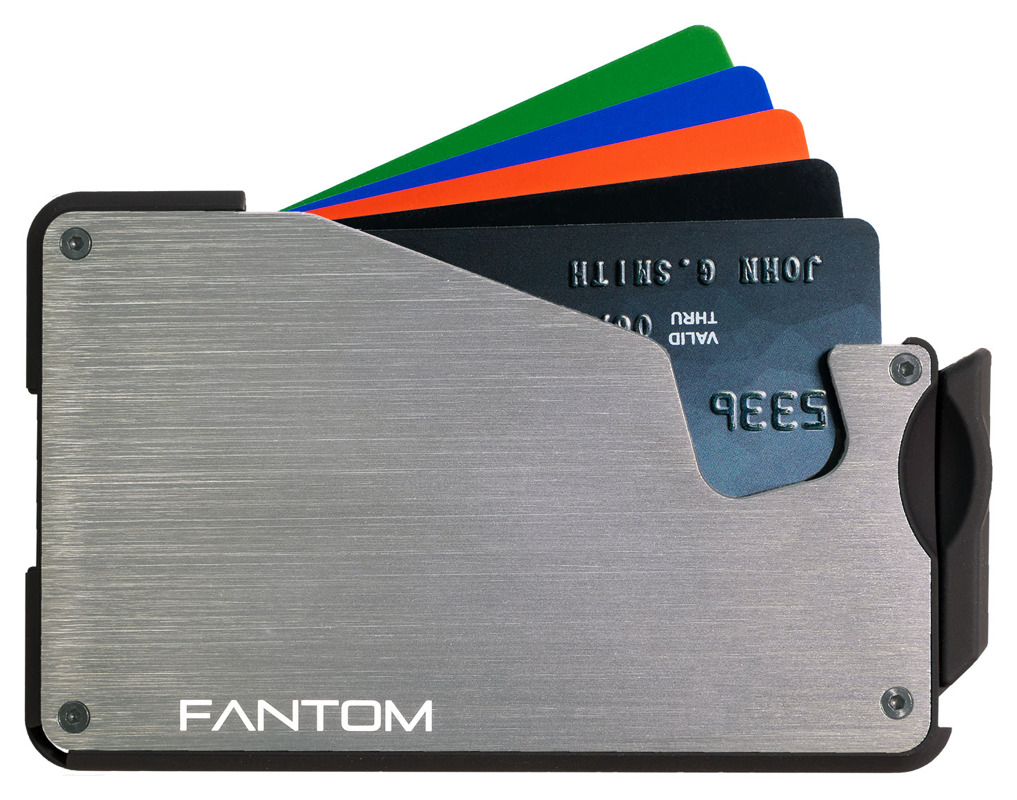 Fantom S 7 korttikotelo kolikkotaskulla 4-7 kortille