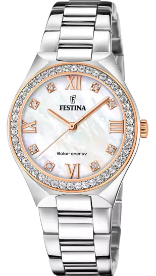 Festina Petite cream solar ladies naisten kello F20658/1