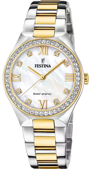 Festina Petite cream solar ladies naisten kello F20659/1