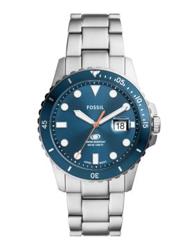 Fossil Fossil Blue Dive 3-hands Silver FS6050
