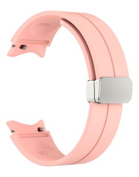 Tiera Samsung Galaxy Watch4 ja Watch5 silikoniranneke pinkki
