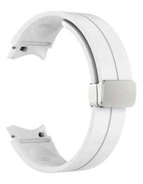 Tiera Samsung Galaxy Watch4 ja Watch5 silikoniranneke valkoinen