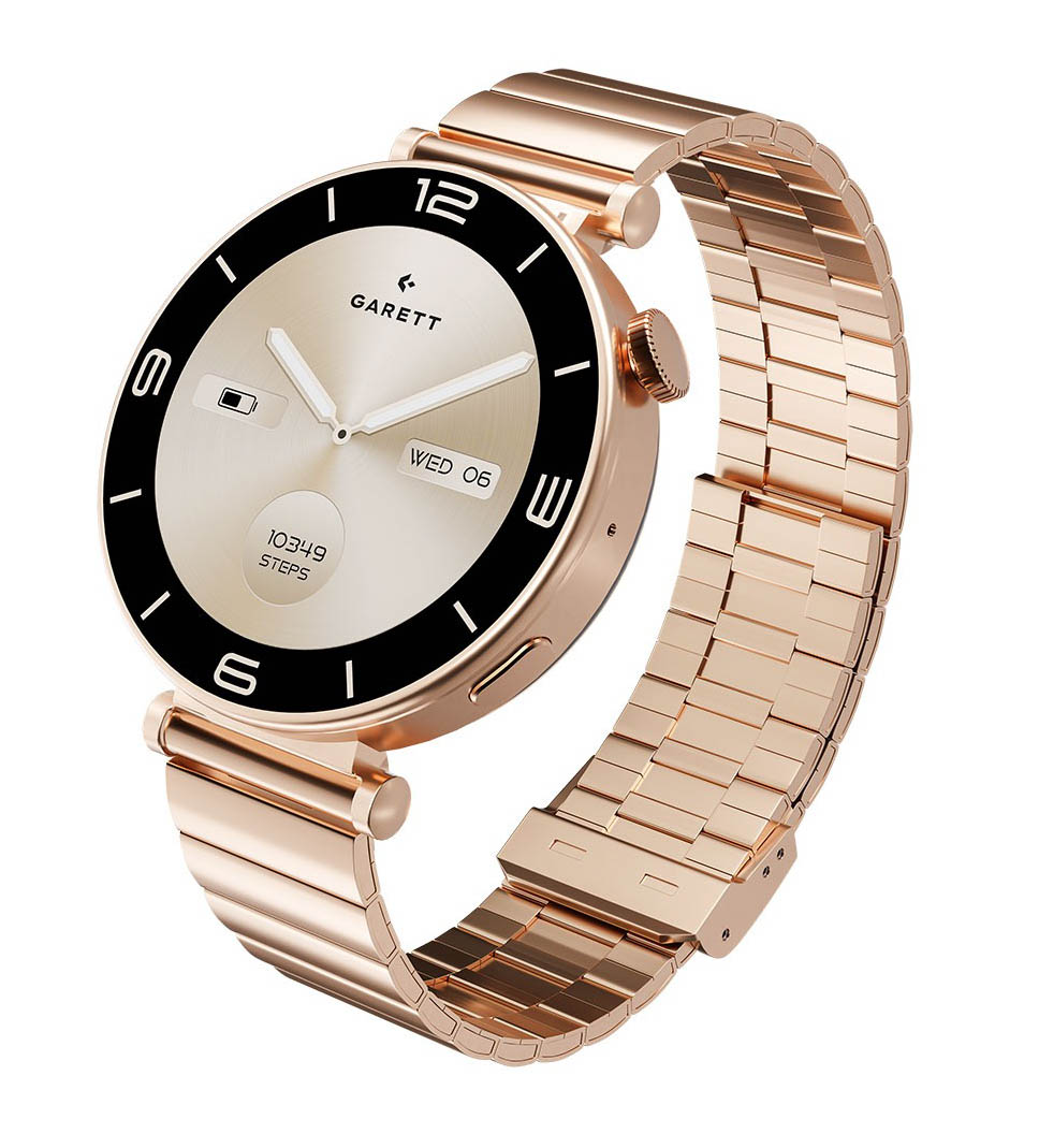 Garett Rose Gold Solid älykello