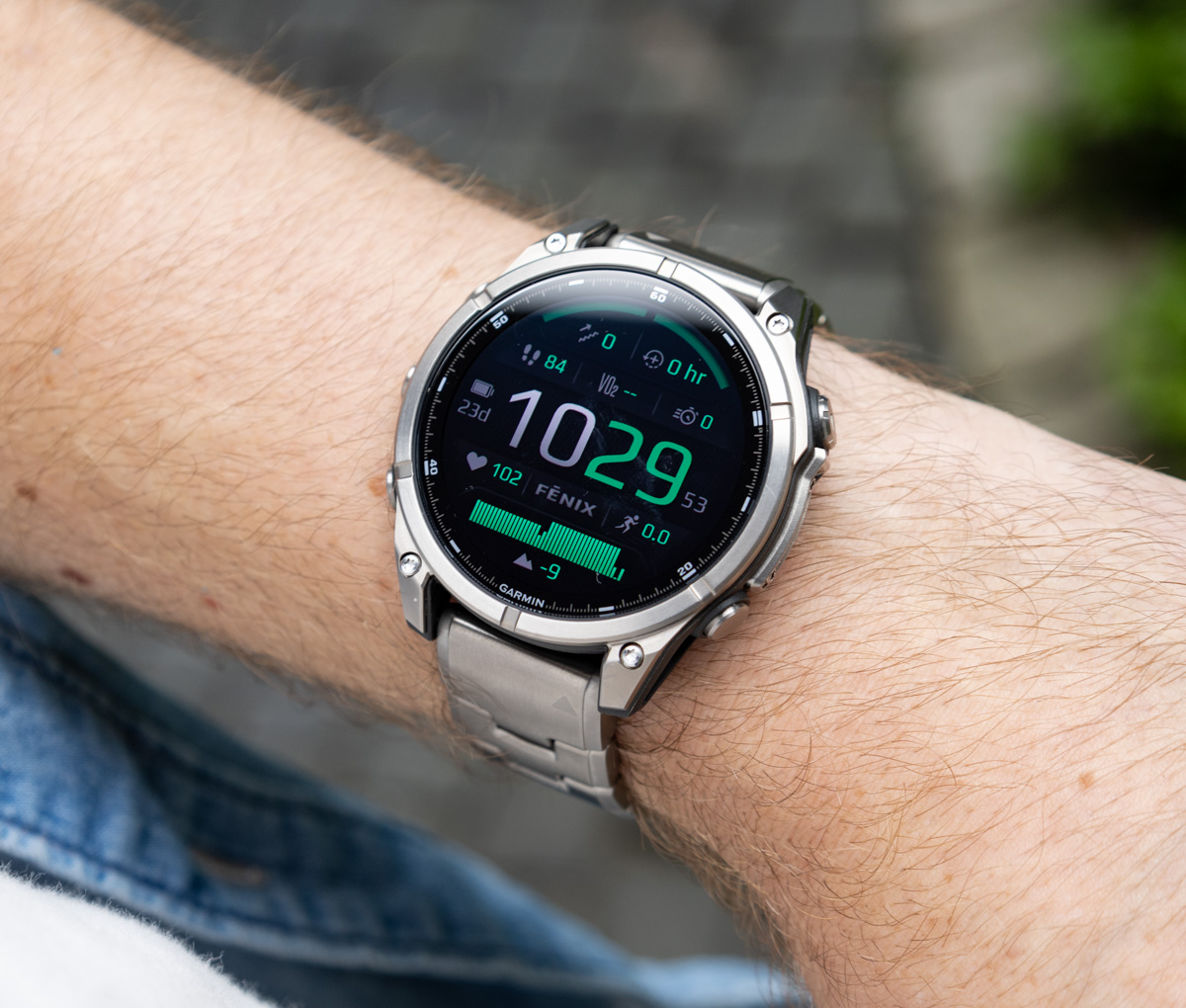 Garmin Quickfit 26 Metal Watch Band Garmin Titanium Band