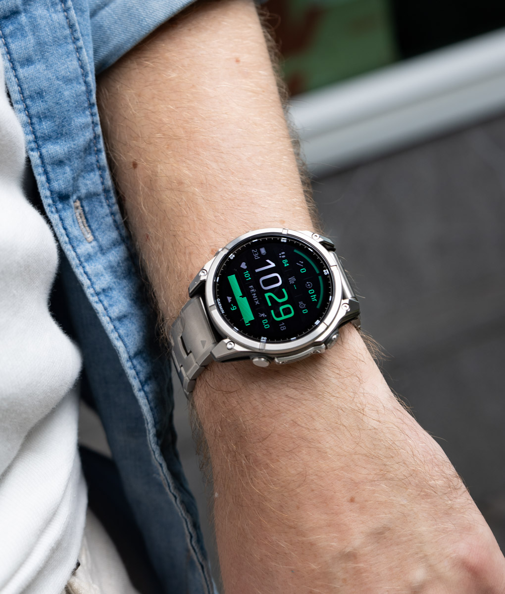 Garmin fenix titanium band online