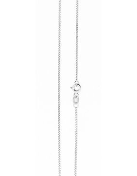 Valkokultainen panssaririipusketju 1.1 mm VK-GD035