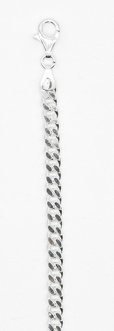 Hopeinen panssariranneketju 5.4 mm PANS150