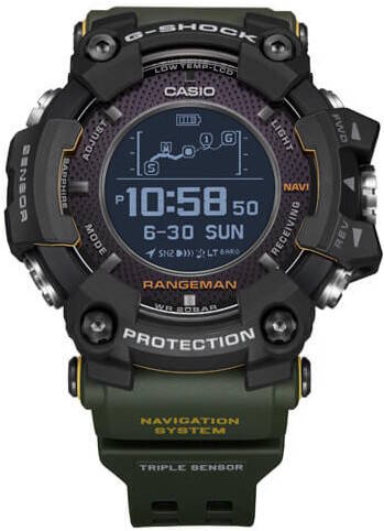 Casio G-Shock Rangeman GPR-B1000-1BER Solar GPS Navigation Bluetooth ...