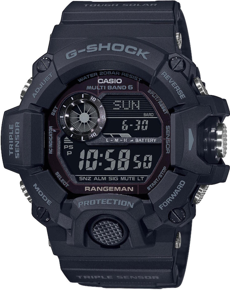 Casio G-Shock GW-9400-1BER All Black Rangeman