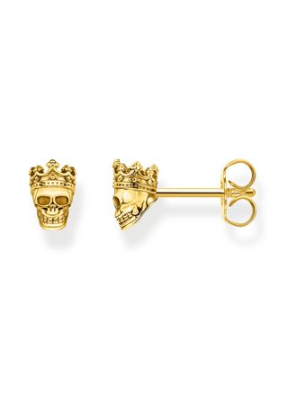 Thomas Sabo korvakorut skull king gold H2163-413-39