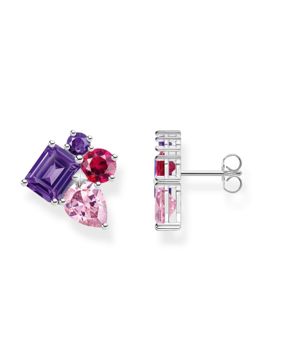 Thomas Sabo Heritage Glam pink and violet zirconia korvakorut H2275-477-7