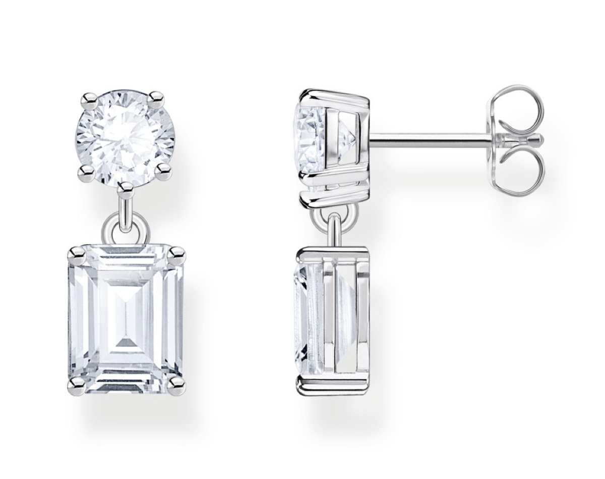 Thomas Sabo Heritage Glam silver white zirconia korvakorut H2276-051-14