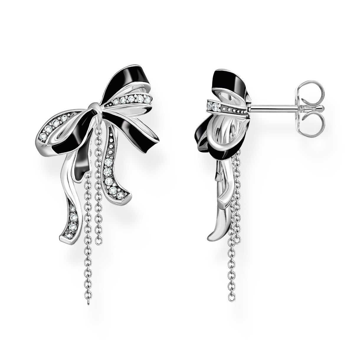 Thomas Sabo True Romance silver bow Lovely Romance rusettikorvakorut H2310-691-11