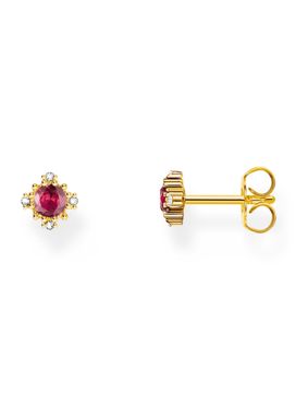 Thomas Sabo True Romance gold-plated vintage red sapphire korvakorut H2311-995-10
