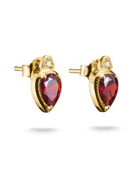 Thomas Sabo ELYNDRA kullatut korvakorut 12 mm H2333-414-10