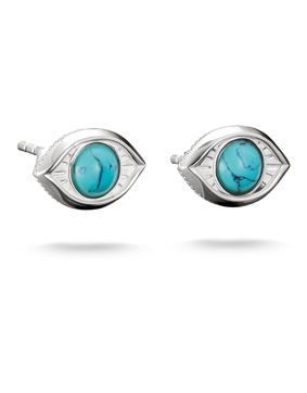 Thomas Sabo ELYNDRA turkoosit hopeakorvakorut 7 mm H2343-404-17