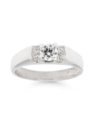 Hopeinen kastesormus H6003Z