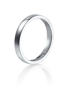 Efva Attling Half Round Thin sormus 13-100-02186