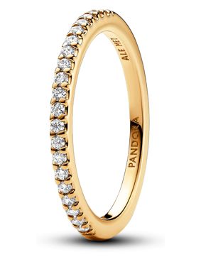 Pandora Timeless kullattu pinottava zirkonia rivisormus 162999C01