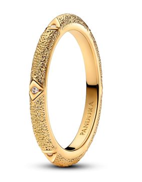 Pandora ME kullattu sormus rosot ja kivet 163322C01